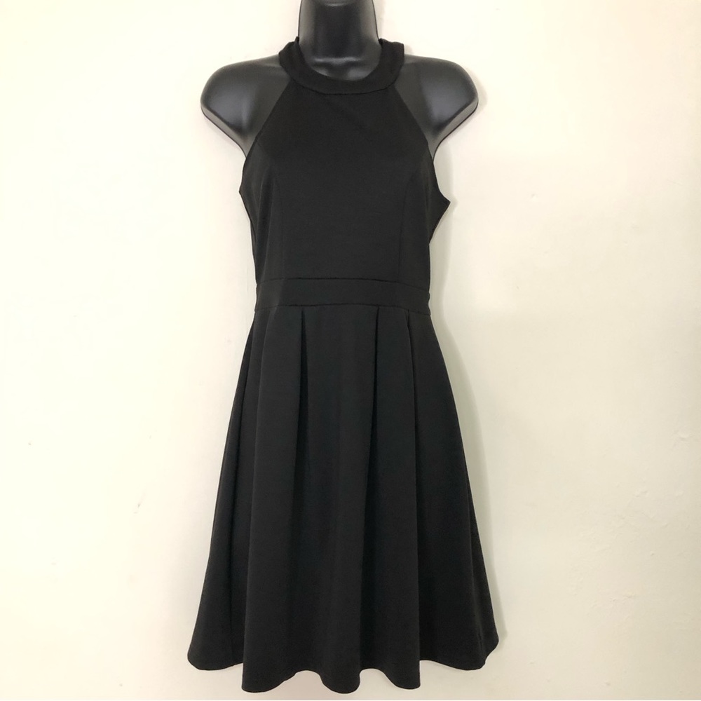 Bery Dress Black A-Line Skater Dress - Size: Small